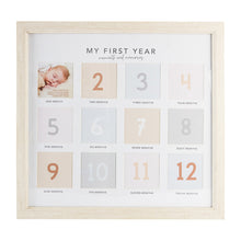 Load image into Gallery viewer, Baby First Year Frame
