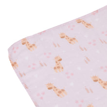 Load image into Gallery viewer, Baby Giraffe Muslin Wrap