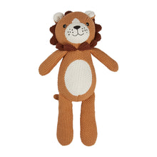 Load image into Gallery viewer, Baby Lion Knitted Toy