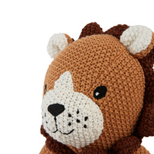 Load image into Gallery viewer, Baby Lion Knitted Toy