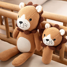 Load image into Gallery viewer, Baby Lion Knitted Toy