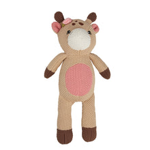 Load image into Gallery viewer, Baby Giraffe Knitted Toy