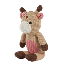 Load image into Gallery viewer, Baby Giraffe Knitted Toy