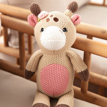 Load image into Gallery viewer, Baby Giraffe Knitted Toy