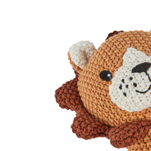 Load image into Gallery viewer, Baby Lion Knitted Rattle