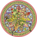 Floral Compass Circular 500pce Puzzle