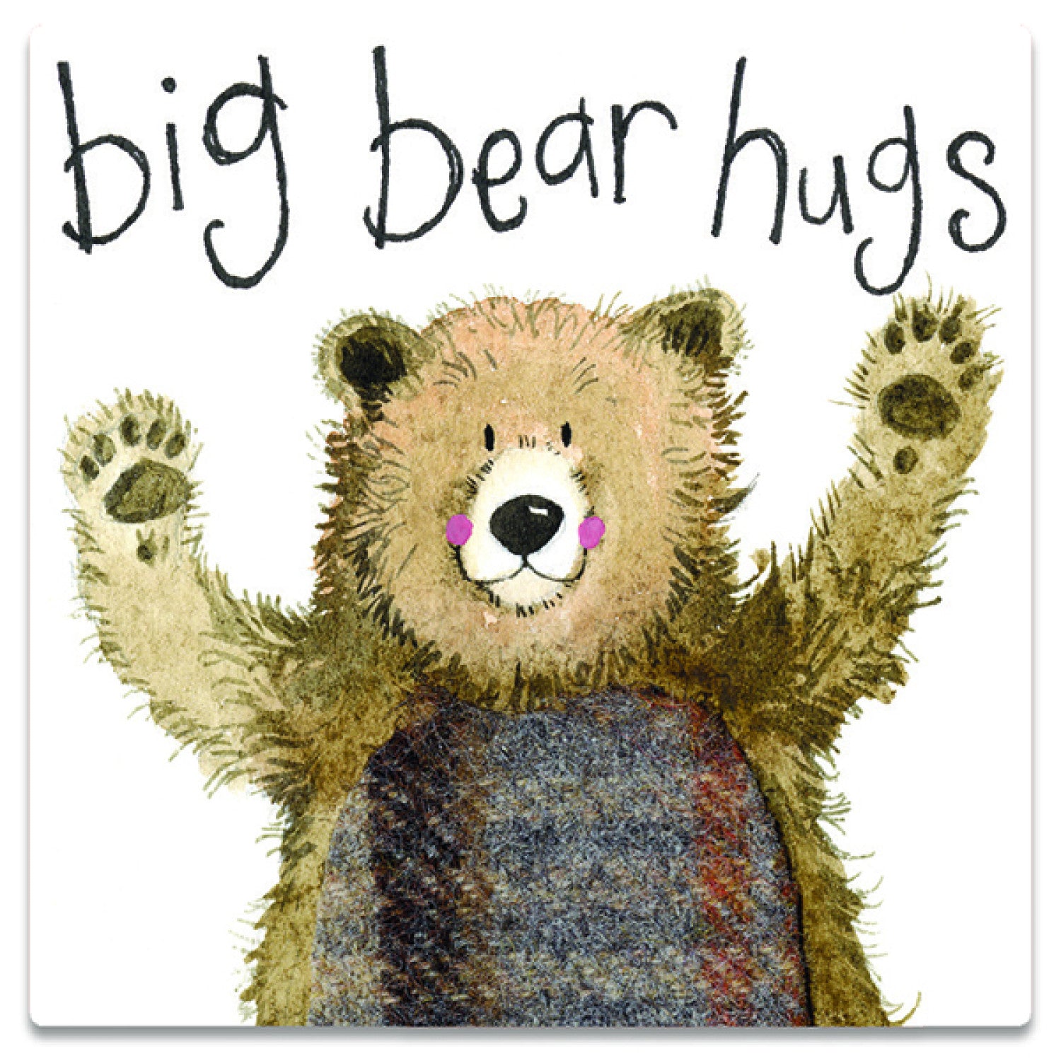 Bear Hugs Fridge Magnet