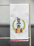 Bee Kind & Grateful Tea Towel