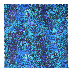 Paua Blue Beeswax Wrap