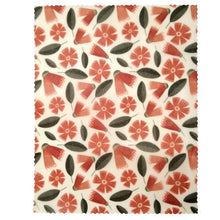 Load image into Gallery viewer, Pohutukawa Showers Medium Beeswax Wrap