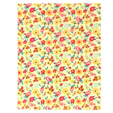Load image into Gallery viewer, Strawberries &amp; Cream Medium Beeswax Wrap