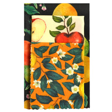 Load image into Gallery viewer, Orchard Ripe Set of 3 Beeswax Wraps