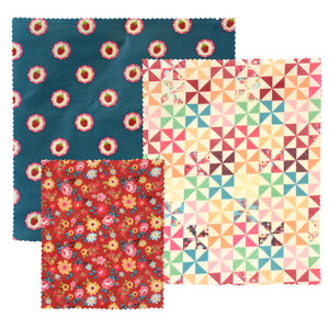 Weekend at Nonnas Set of 3 Beeswax Wraps