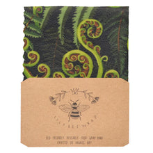 Load image into Gallery viewer, Koru Fronds Small Beeswax Wrap
