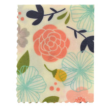 Load image into Gallery viewer, Peachy Blue Small Beeswax Wrap