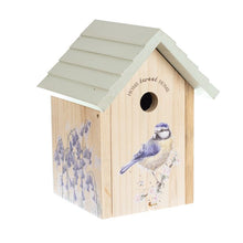 Load image into Gallery viewer, Wrendale Birdhouse 25mm Bluetit