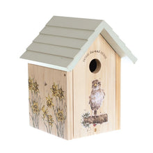 Load image into Gallery viewer, Wrendale Birdhouse 32mm Sparrow