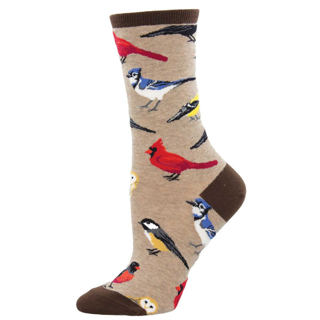 W Bird is the Word Hemp Heather Sock