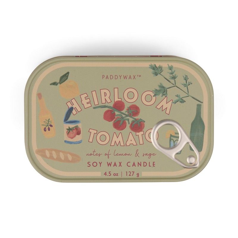 Heirloom Tomato Bistro Tin Candle
