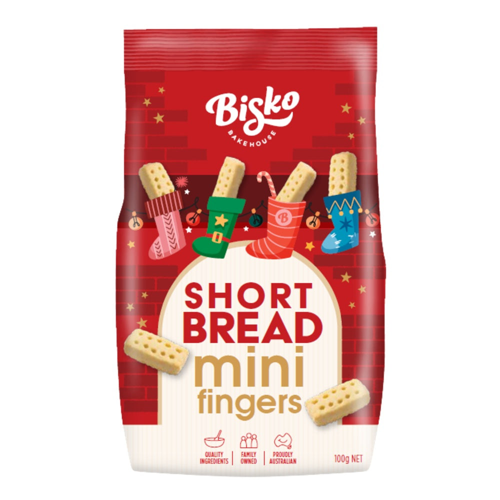 Mini Butter Shortbread Fingers
