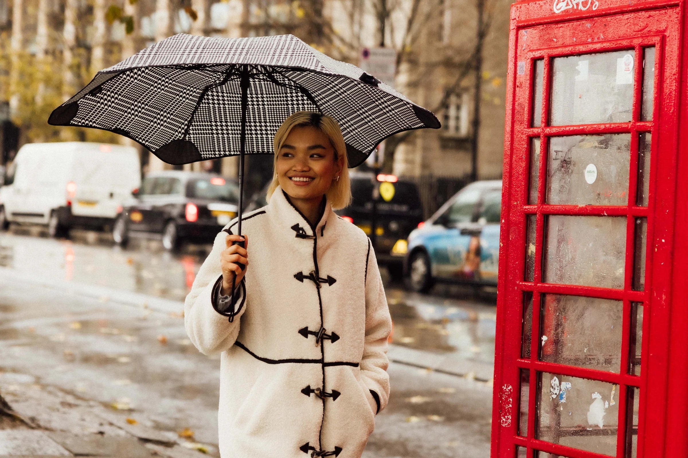 Blunt Metro Houndstooth Umbrella