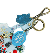 Load image into Gallery viewer, Vintage Rose Key Charm