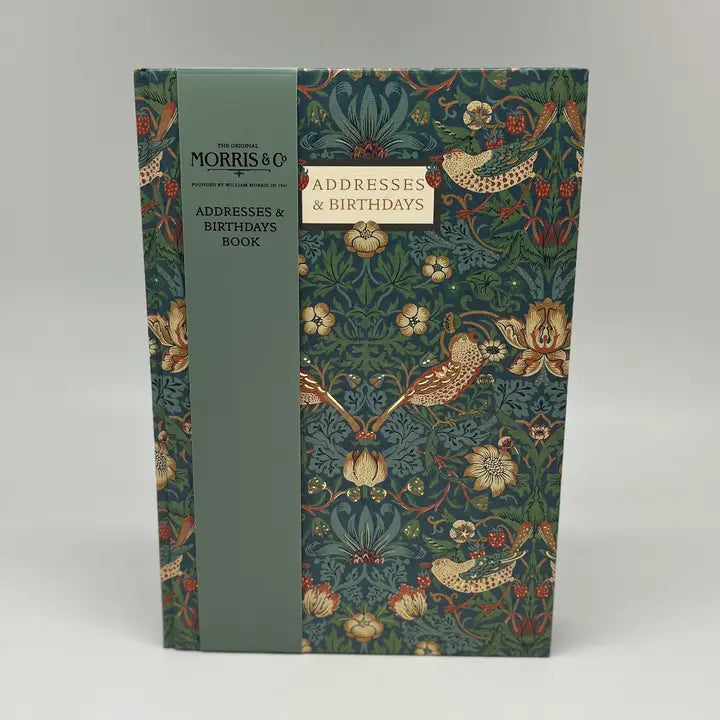 William Morris Birthday/Address Book