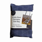 Empty Bowl Packable Tote