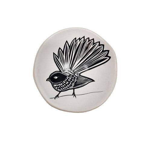 Piwakawaka Black & White 7cm Bowl
