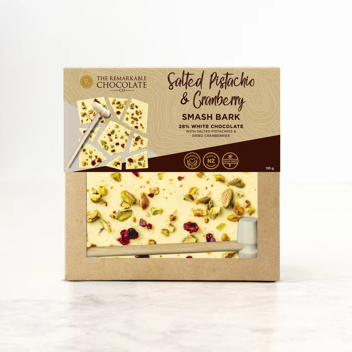 Remarkables Smash Bark Pistachio & Cranberry