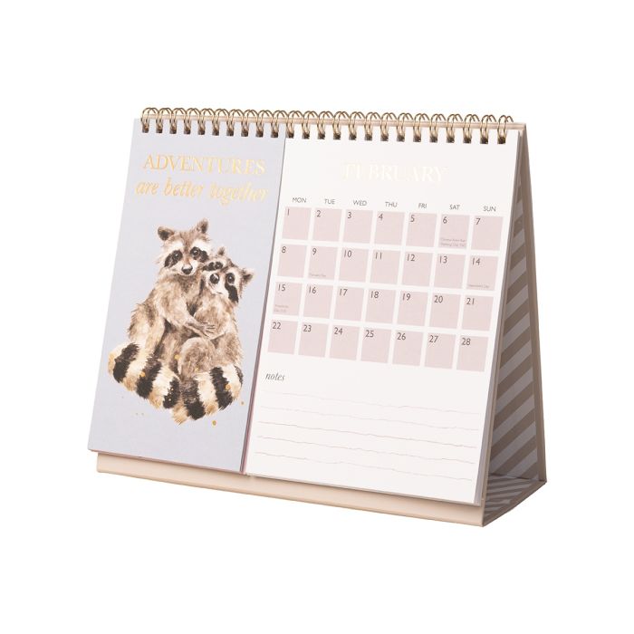Wrendale Owls 2027 Desk Calendar