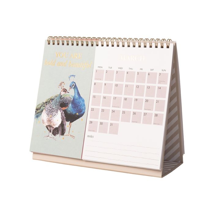 Wrendale Owls 2027 Desk Calendar