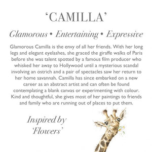 Wrendale Plush Camilla Giraffe