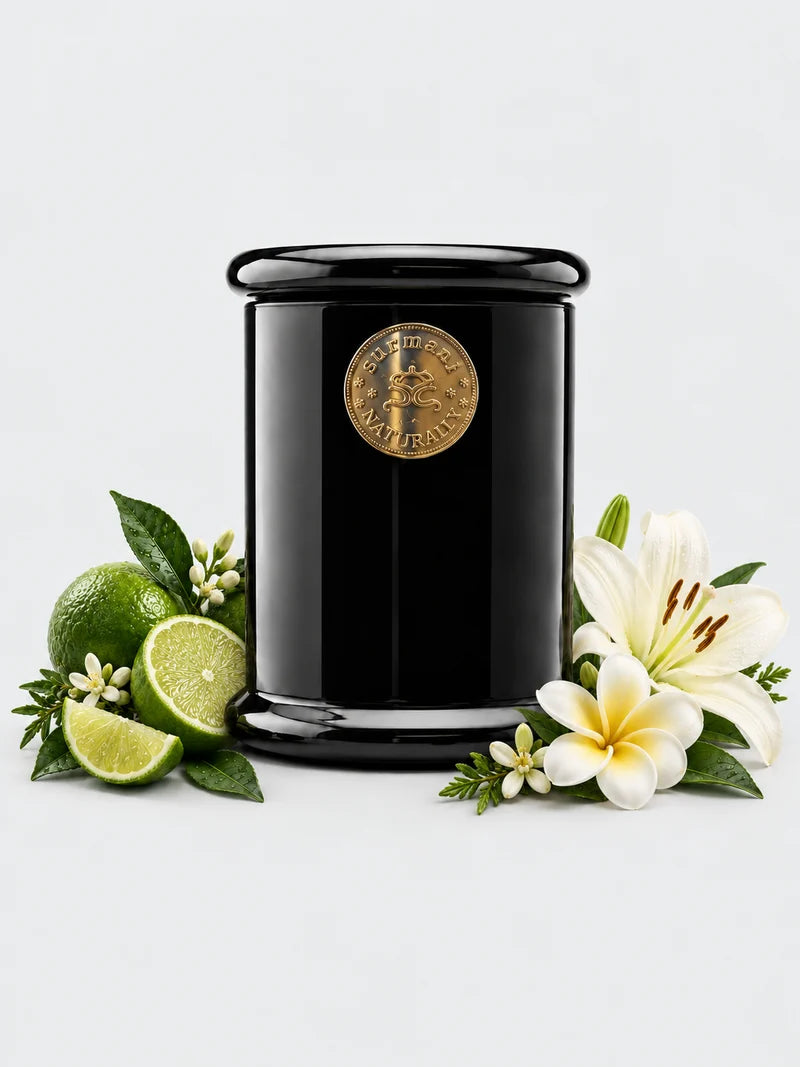 Lily Orange & Green Fig Candle