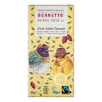Fairtrade Bennetto Dark Chocolate Salted Caramel 80gm