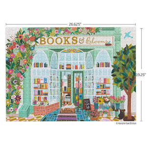 Books & Blooms 1000p Puzzle