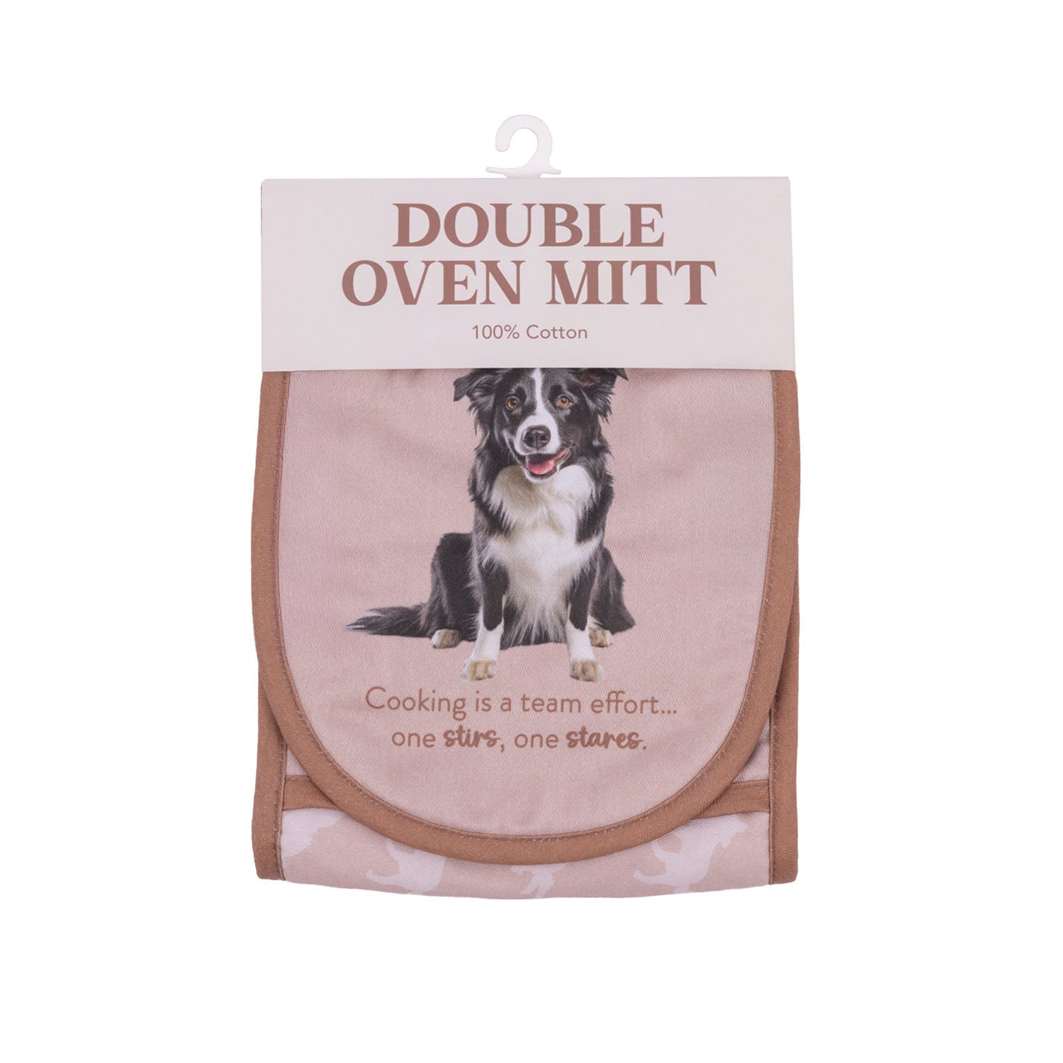 Border Collie Oven Mitt