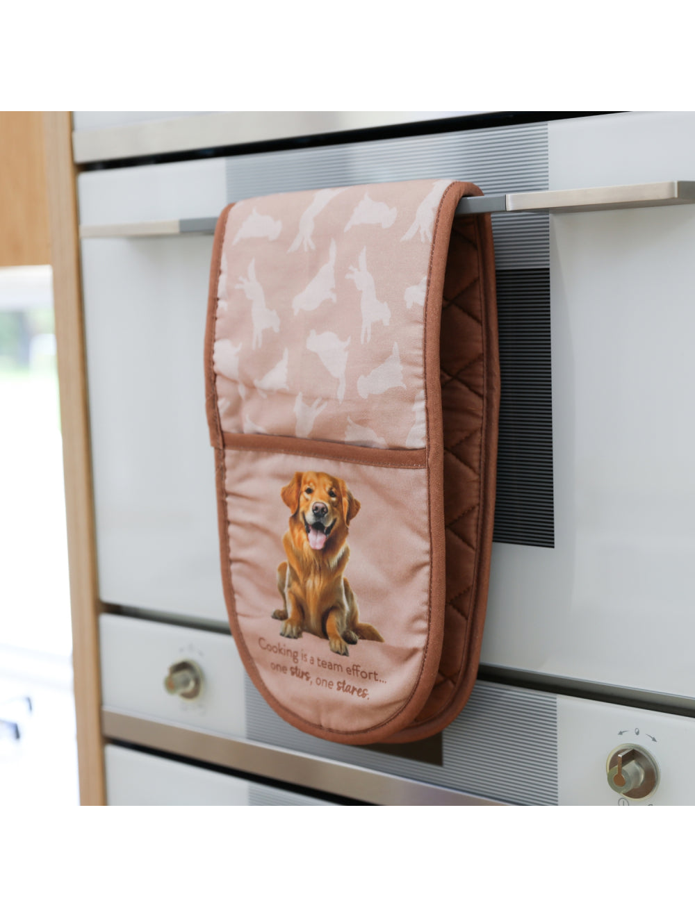 Golden Retriever Oven Mitt