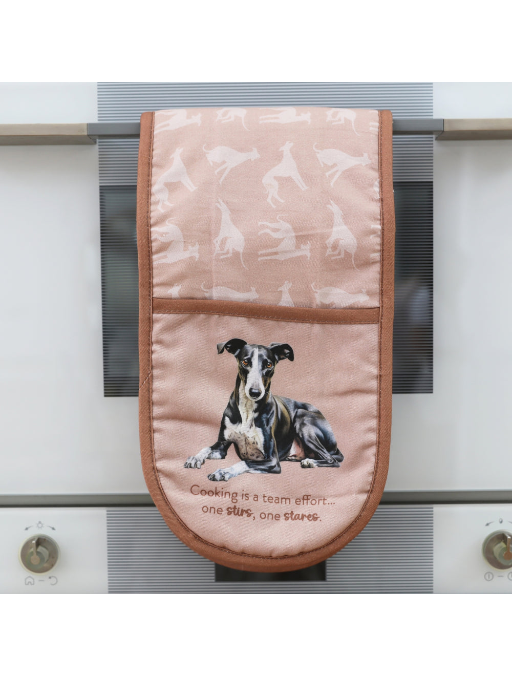 Greyhound Oven Mitt