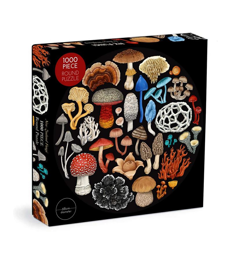 Fungi 1000pce Round Puzzle