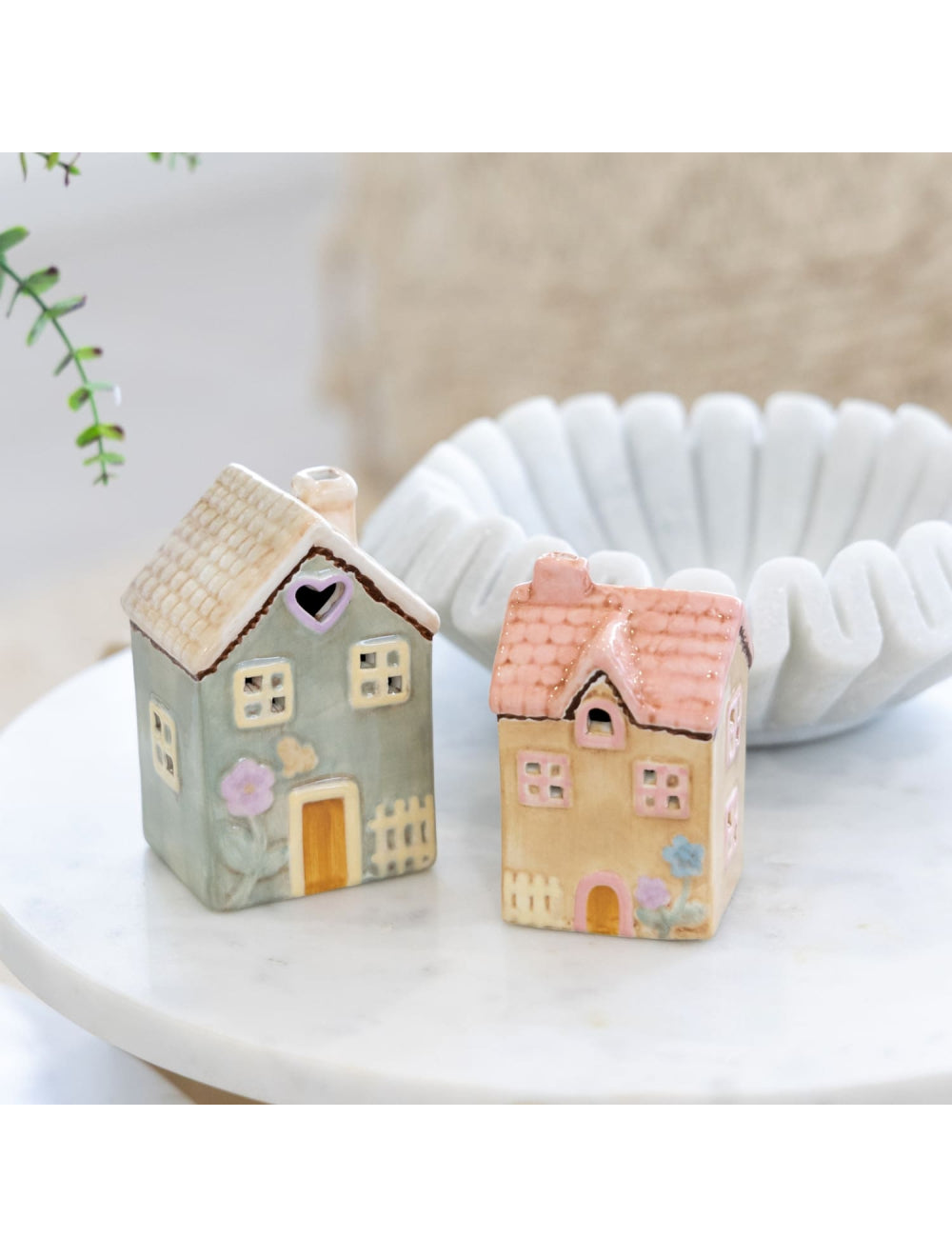 Cottage Grove Small Beige Village House