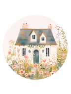 Cottage Grove Light Cottage Ceramic Coaster