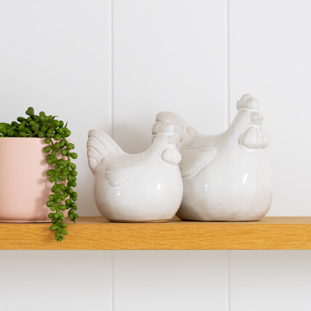 Cottage Grove Ceramic Hen Large