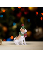 Christmas Beanie Dog Ornament