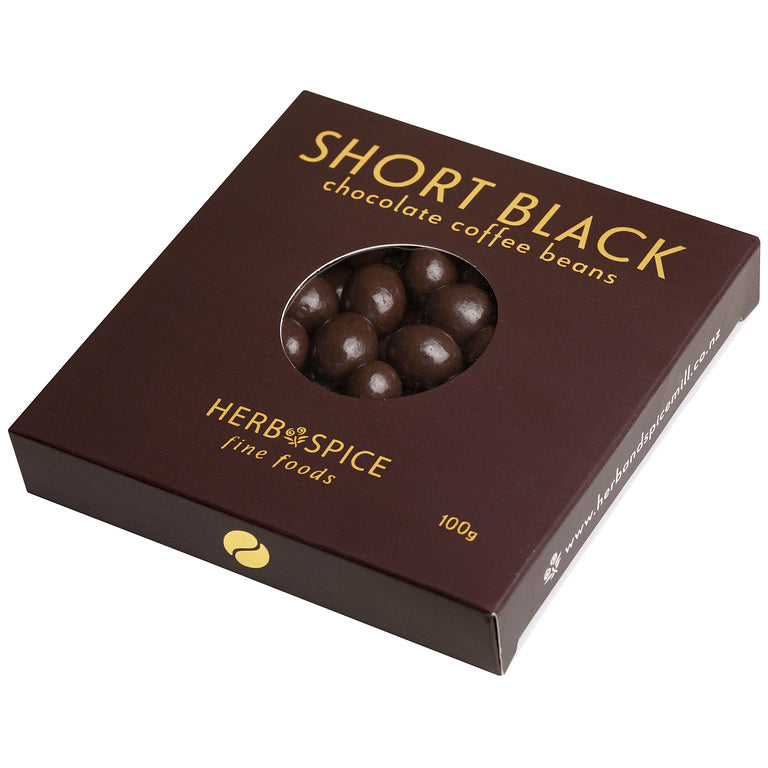 Short black Choc Coffee Beans