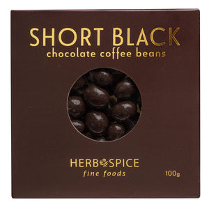 Short black Choc Coffee Beans