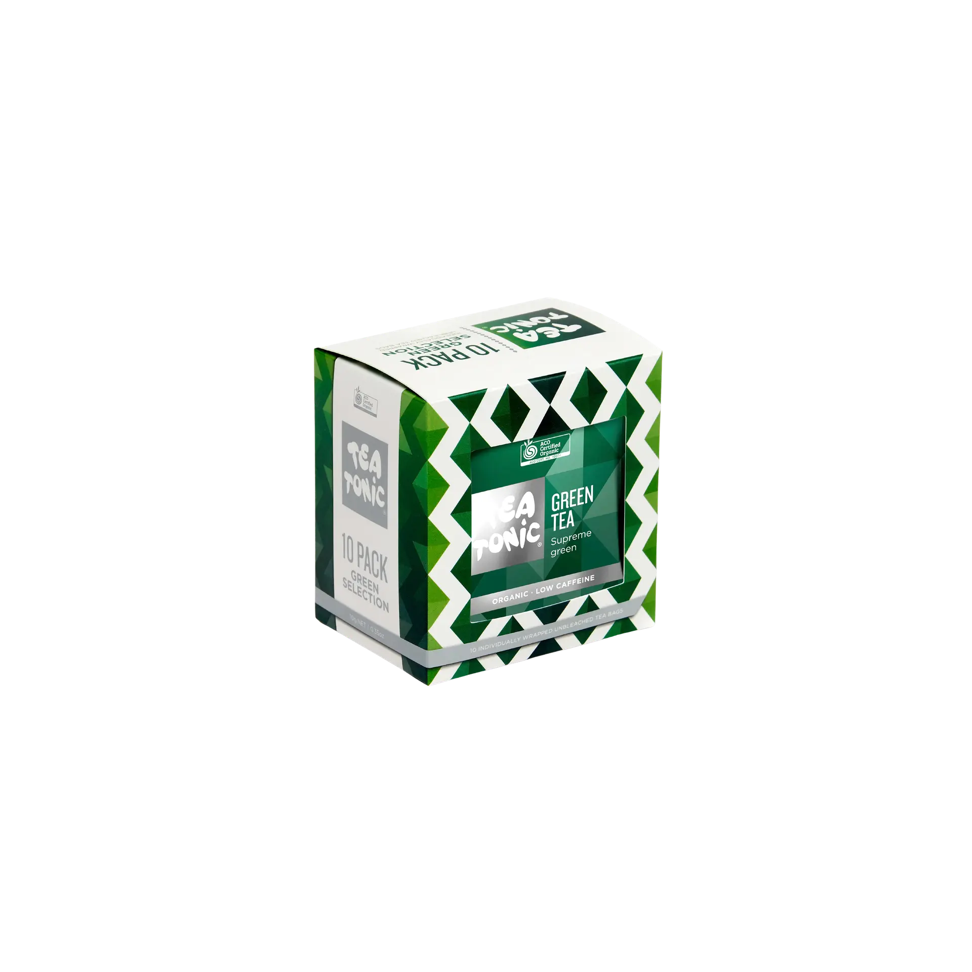 10 Teabag Green Box