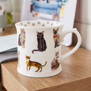 Curious Cat Tankard Mug