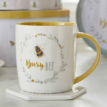 Load image into Gallery viewer, Bumble Bees Busy Bee Gift Mug &amp; Coaster Set