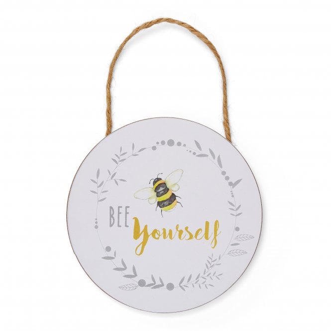 Bumble Bee Bee Yourself Round Plaque